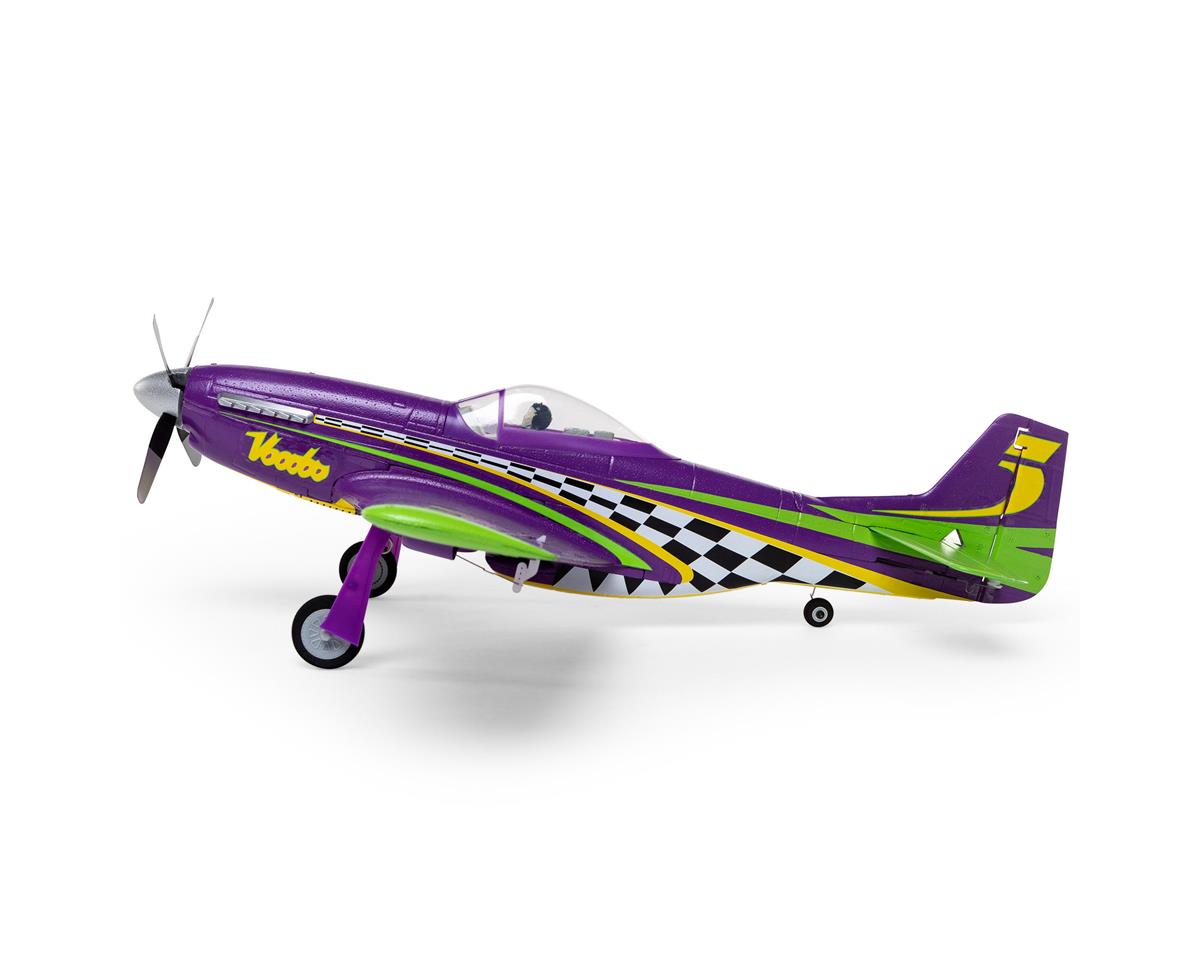 UMX P-51D Voodoo BNF Basic con AS3X y SAFE Select